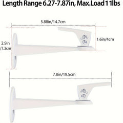 Metal Mini Projector Holder Wall Mounted Bracket, Load 4.99 KG