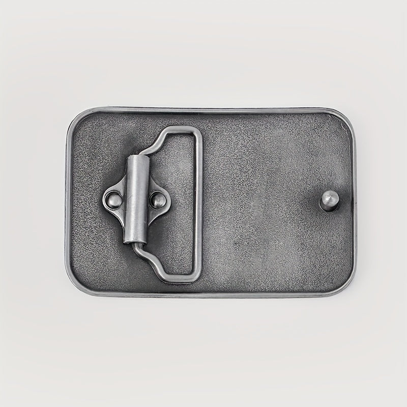 Gothic Letter Belt Buckle Leather Waistband Parts DIY