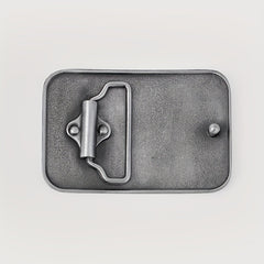 Gothic Letter Belt Buckle Leather Waistband Parts DIY
