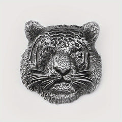 Vintage Tiger Head Belt Buckle for Men & Women Western Cowboy Cowgirl