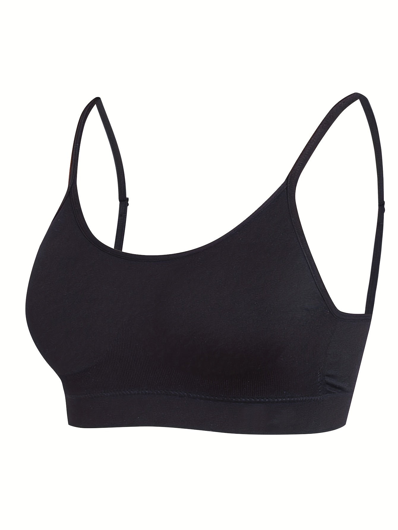  Seamless High Stretch Fitness Bra With Removable Pads