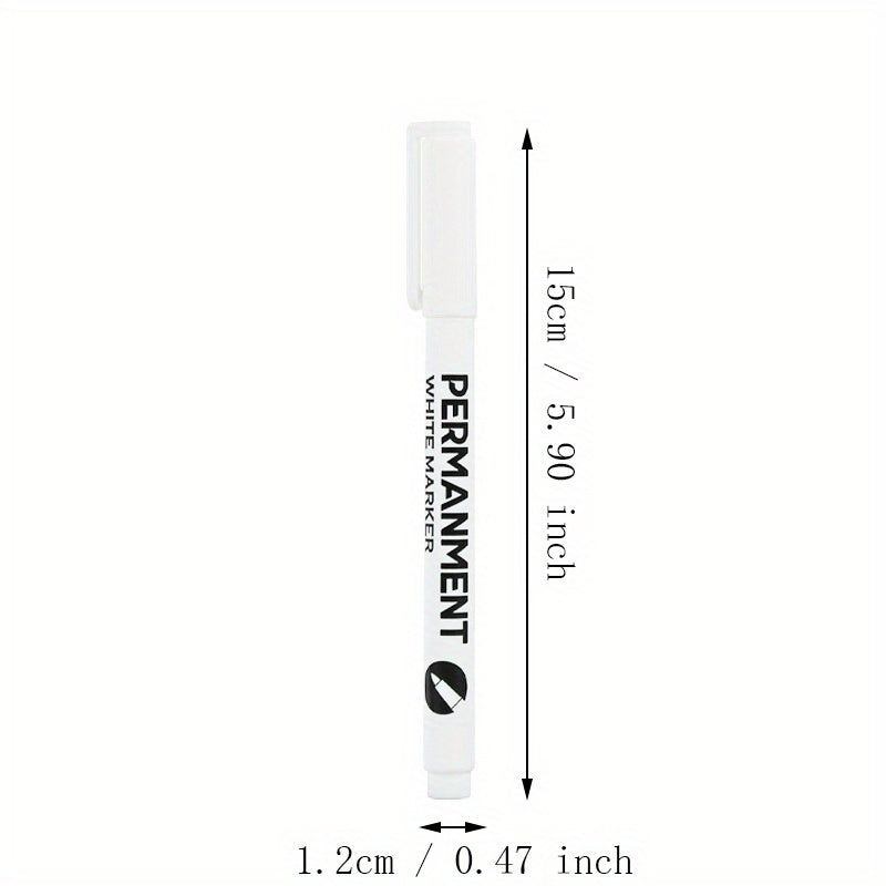 Waterproof Non-fading Metal Glass Graffiti Marker Quick Dry Marker