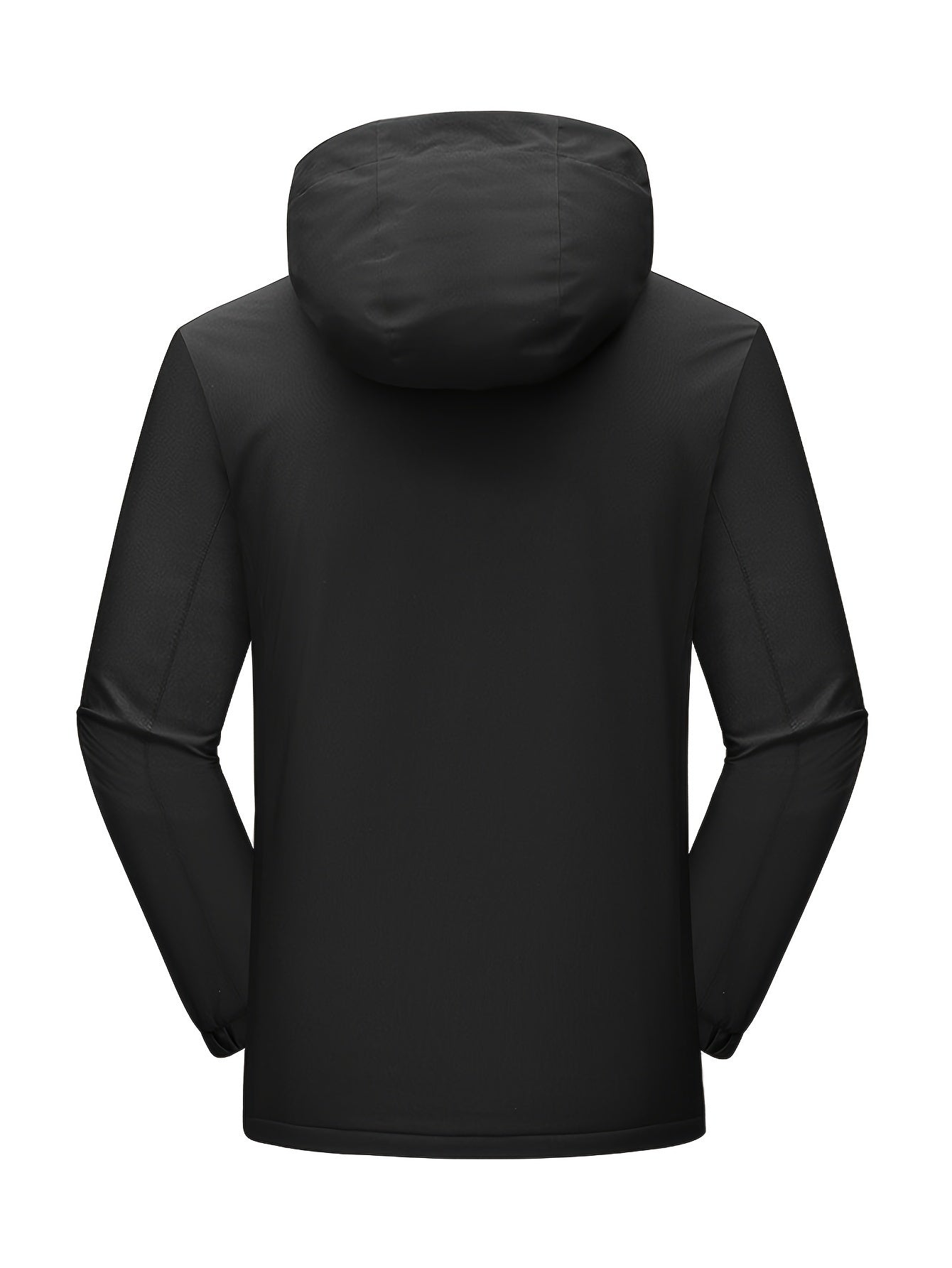 Men's Hooded Windbreaker Jacket for Autumn Winter