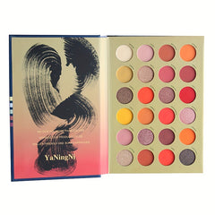 72 Colors Eyeshadow Palette 3D Neon Book 3 Layers Natural Makeup Set