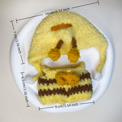 Handcrafted Crochet Set Doll Outfit for Labubu NO Doll
