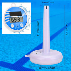 Solar Pool Thermometer Floating Wireless Pond Water Temperature Thermometer