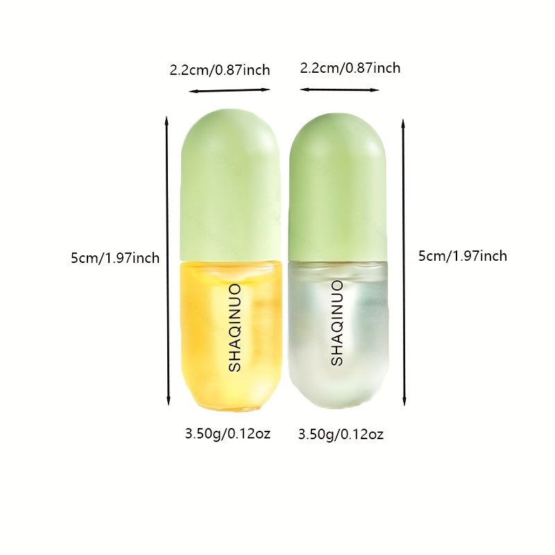 2 Pcs Lip Plumper Enhancer Vitamin E Lip Care Serum Hydrating