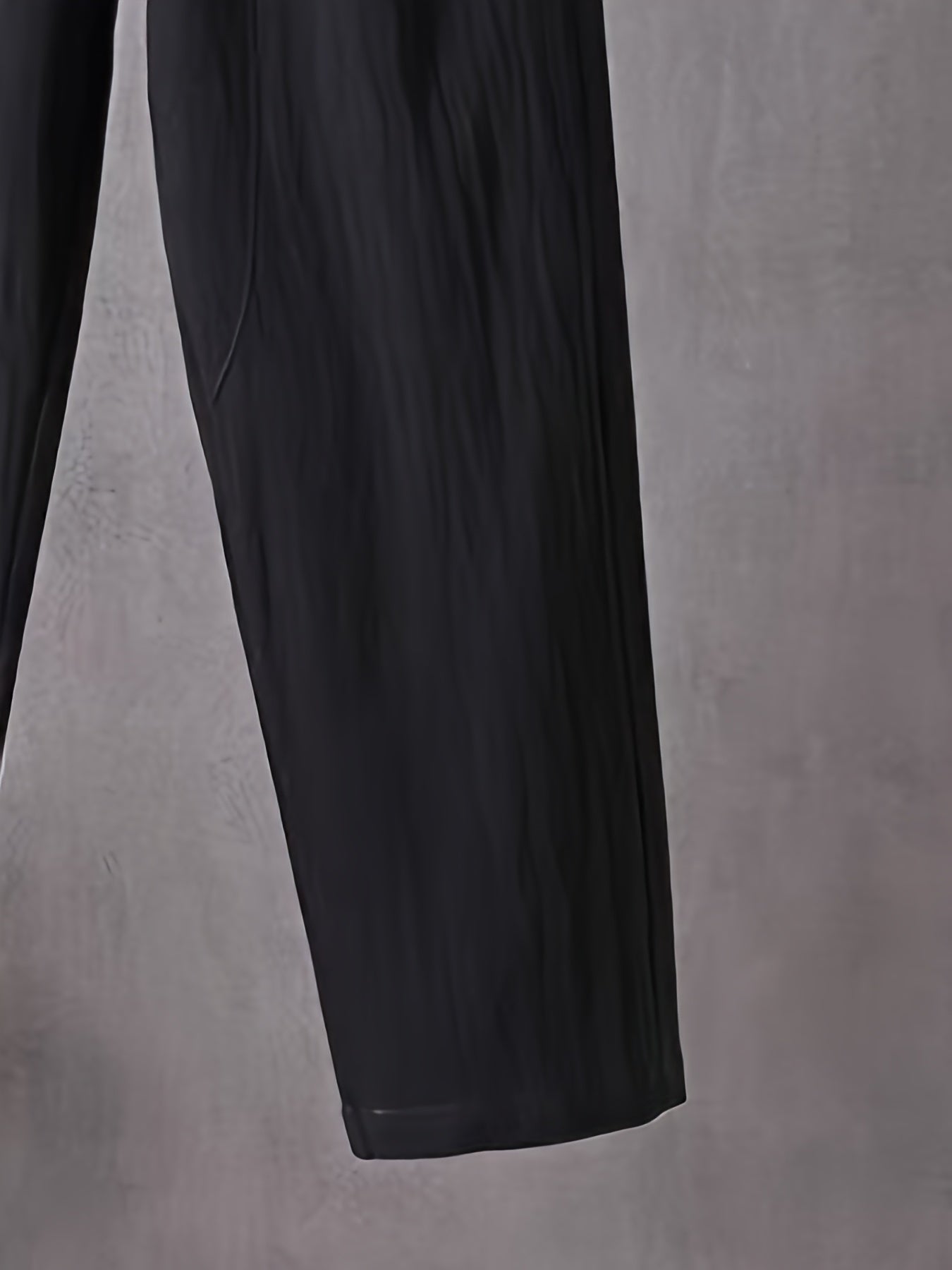 Women's Plus Elastic High Rise Loose Fit Trousers With Pockets