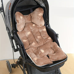 Soft Plush Stroller Seat Cushion for Kids