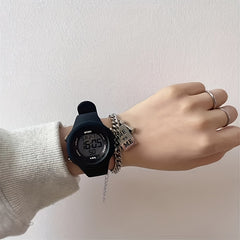 Stylish Digital Watch with HD Display for Students and Couples