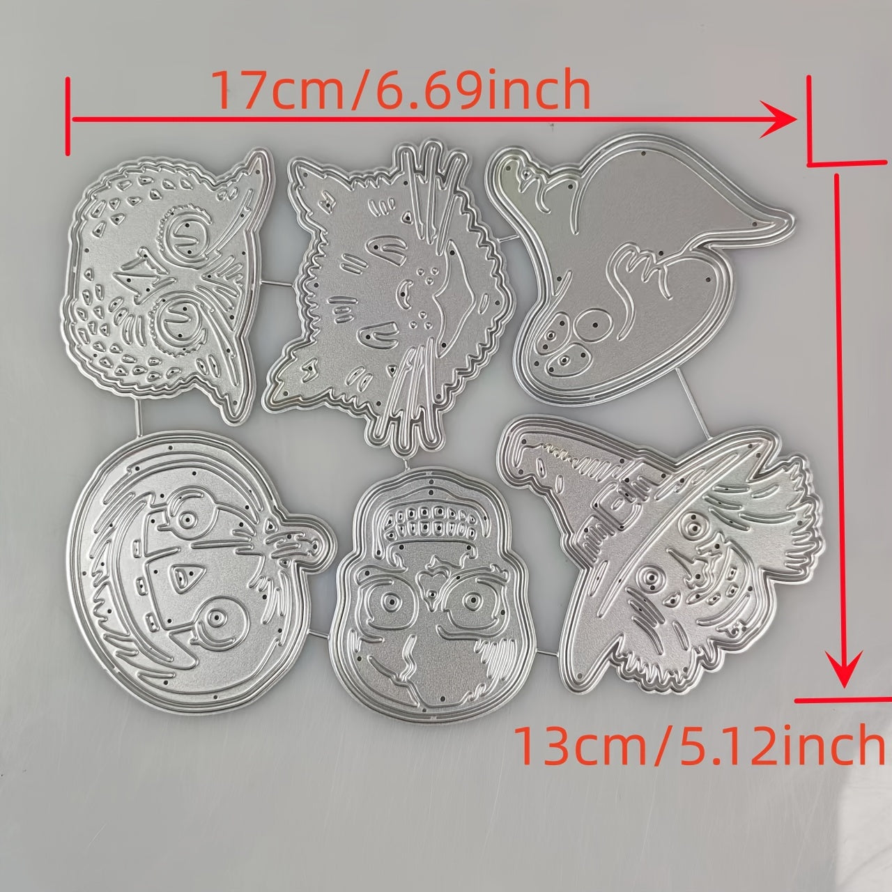 1pc Christmas Metal Cutting Dies Scrapbook Decoration Craft DIY Greeting Card