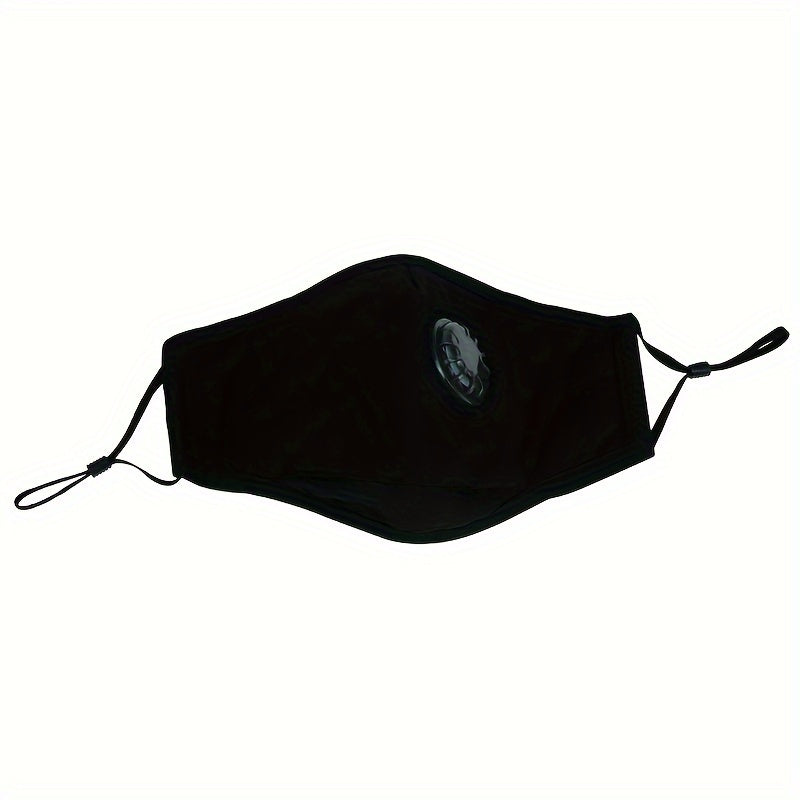 Breathable Windproof Face Mask Solid Cotton Face Cover for Outdoor Activities