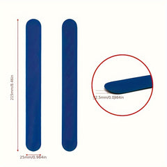 2Pcs Silicone Slap Bracelet Snap Wristband
