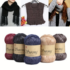 1 Skein Velvet Yarn for Crocheting & Knitting, 100g