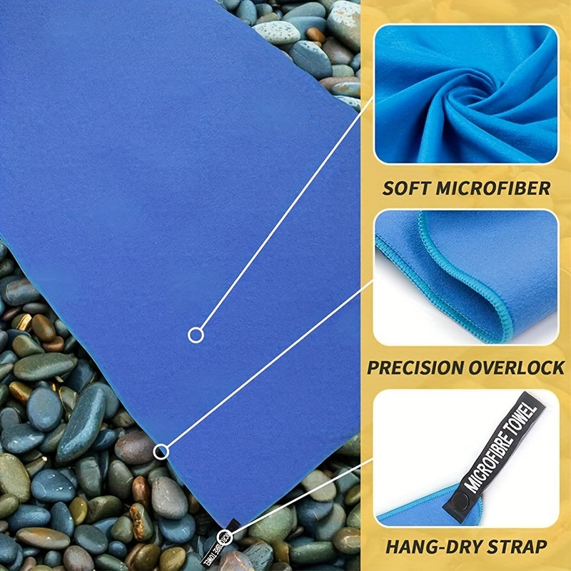 Microfiber Camping Towel Quick Drying Ultra Soft Gym Towel