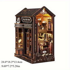 Coffee Themed Bookends 3D Models & Handcrafted Houses