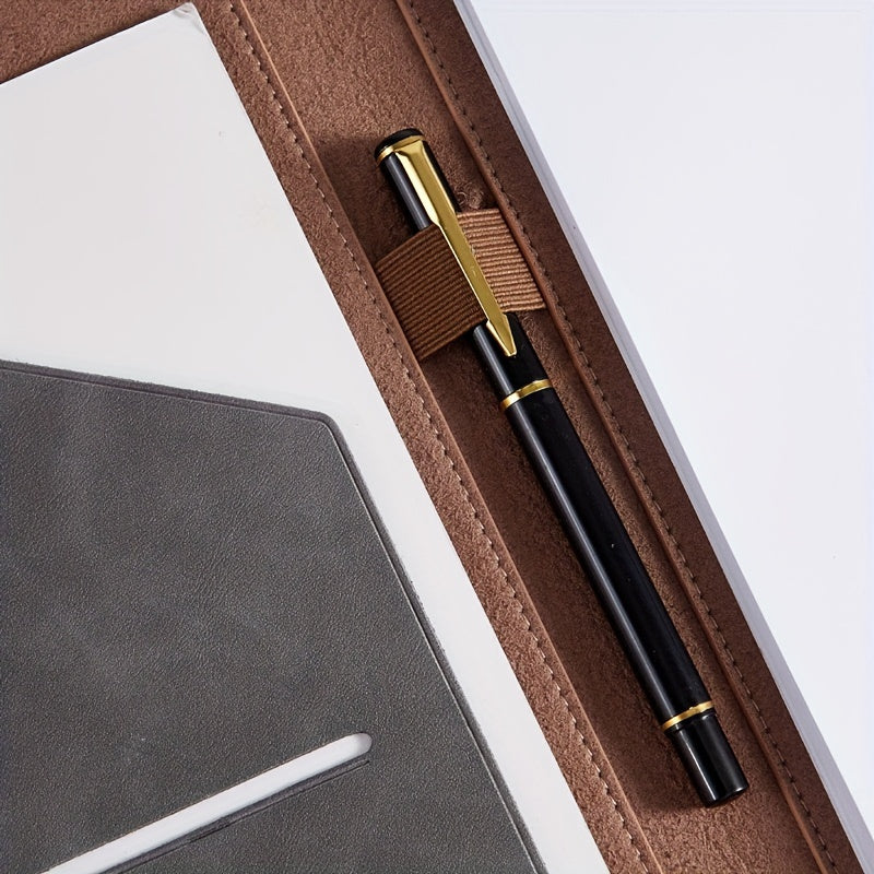 Faux Leather A4 Office Supplies Folder