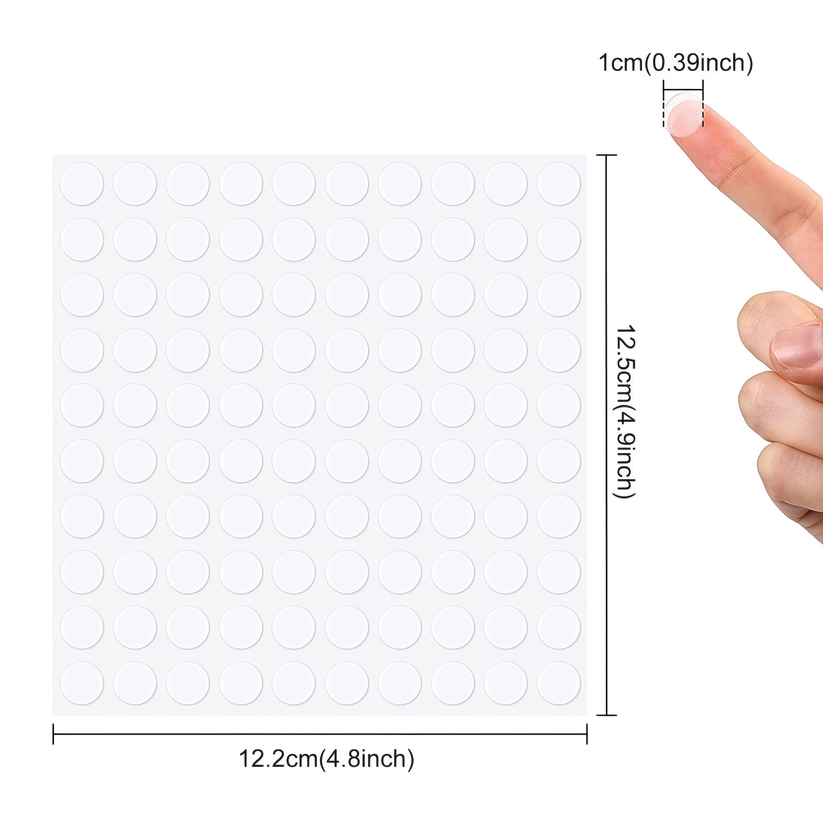 1000pcs Double Sided Adhesive Dots Stick Instantly