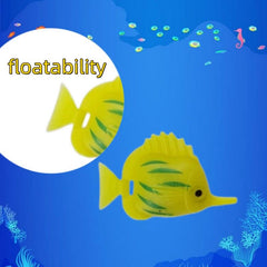 Realistic Artificial Fish Decorations for Aquarium Plastic Ornaments