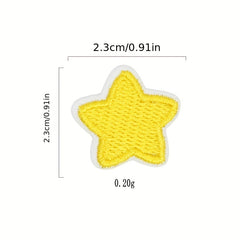 14pcs Embroidery Patches for Clothing Shoes Bags Notebooks