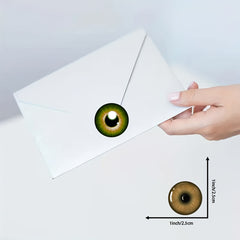 500pcs Colorful Eyeball Graffiti Sticker Roll for Laptop Phone