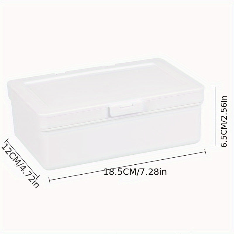 Flip Storage Box Desktop Medicine Gadget Classification Stationery Snack Box