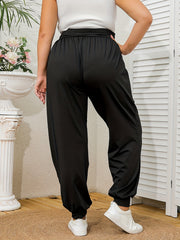  Solid Tummy Control High Rise Joggers