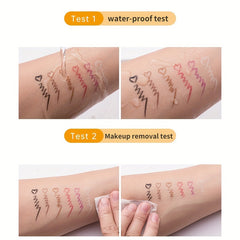 Waterproof Gel Eyeliner Red Brown Pen