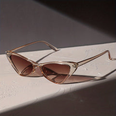 Cat Eye Sunglasses Vintage Ladies Stylish Sunglasses For Women UV400