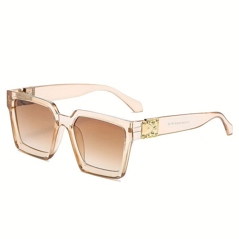 Square Sunglasses Gradient Glasses for Driving UV400