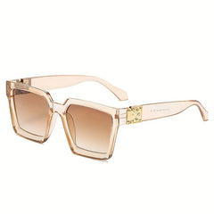 Square Sunglasses Gradient Glasses for Driving UV400