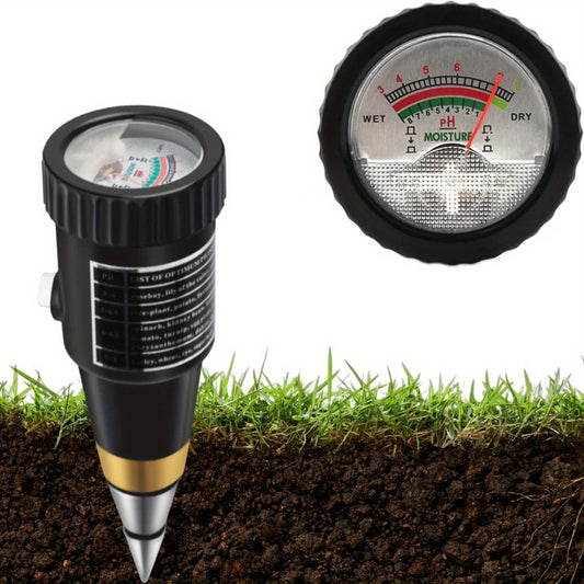 2-in-1 Soil PH Meter & Moisture Tester for Pot Plants
