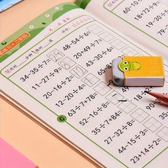Math Mixed Operations Exercise Books: Add, Subtract, Multiply, Divide