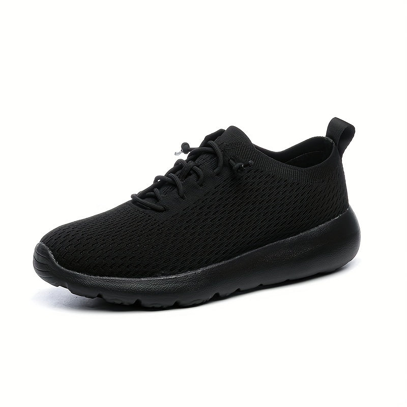 Women's Mesh Chunky Sneakers Lace Up Non slip Running Shoes