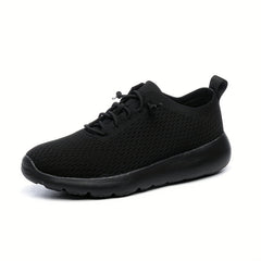 Women's Mesh Chunky Sneakers Lace Up Non slip Running Shoes