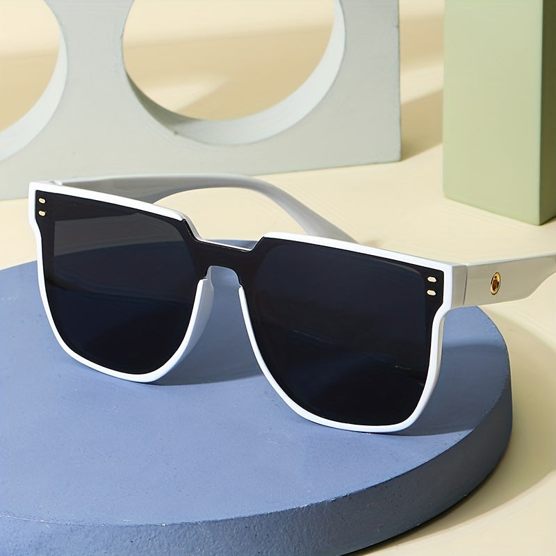 Men's UV-Resistant Street Photography Sunglasses with Box