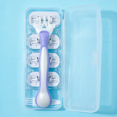 1 Handle + 4 Spare Head Epilator Set
