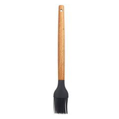 Silicone Applicator Brush Wooden Handle Heat Resistant Pastry Brush