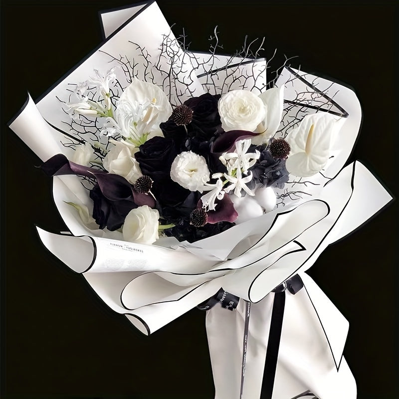 20pcs Flower Wrapping Paper Waterproof Bouquet