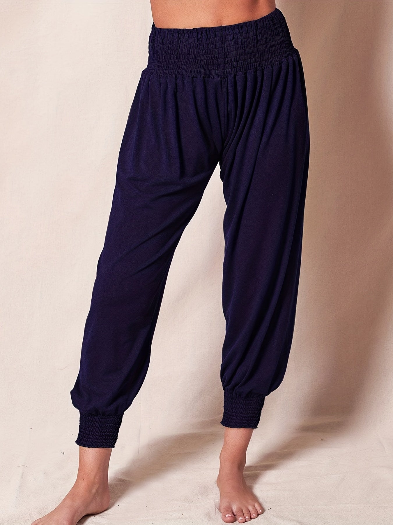  Women's Wide Waist Band Tummy Control Pants