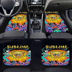 4pcs Car Floor Mats Non-slip Water absorbent Stain resistant Mats