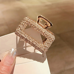 5pcs Mini Alloy Grab Clip Golden Hair Clip for Women