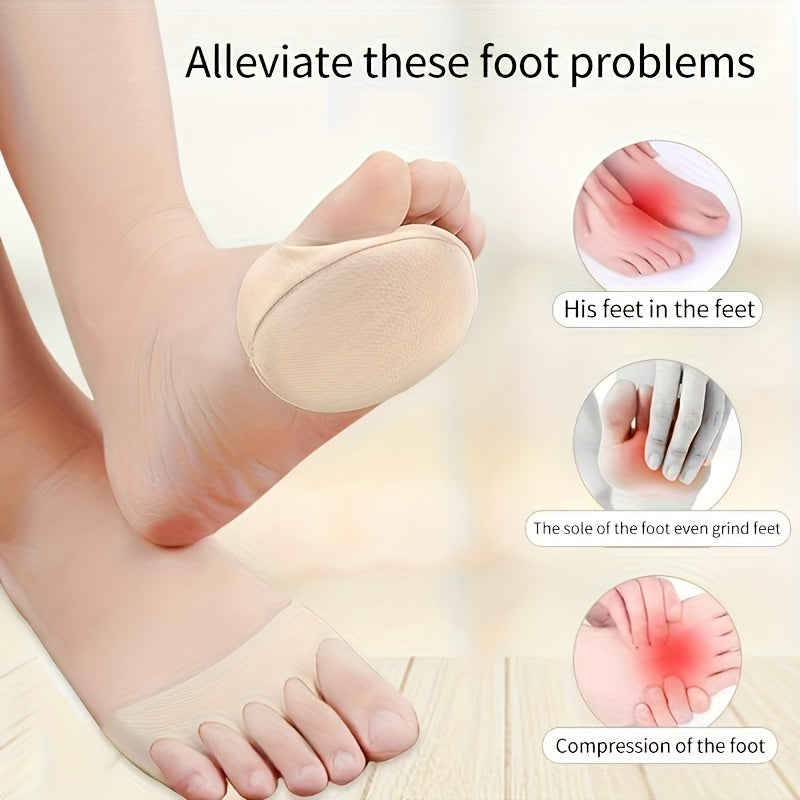 2pcs Women's Forefoot Pads for High Heels - Calluses & Corns Foot Care