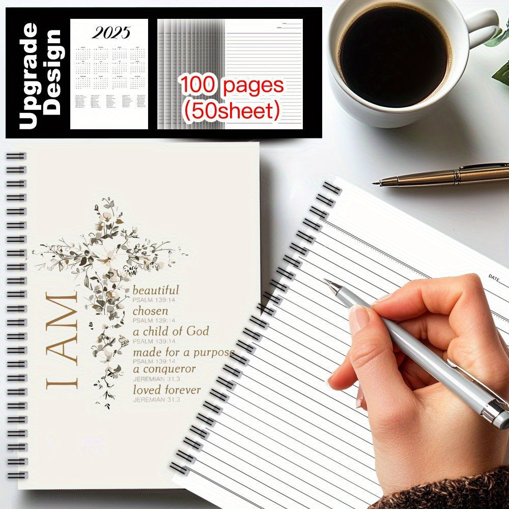 Inspirational Christian Spiral Notebook