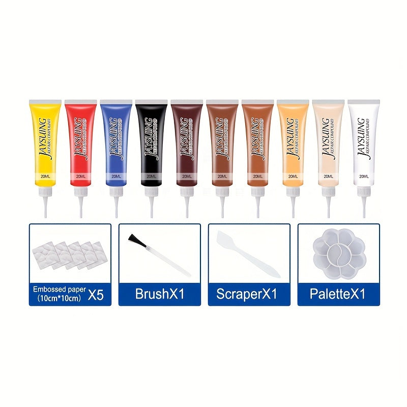 Faux Leather Touch Up Balm Set for Car, Bag, Shoes, Sofa