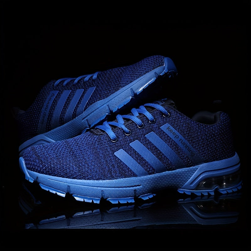 Men's Air Cushioned Running Shoes Lightweight Non-Slip Sneakers