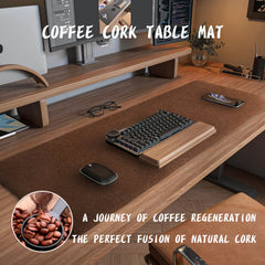 Double Sided Natural Cork Heat Insulation Mouse Pad