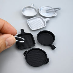 Micro Baking Pan Ornament Micro Steak Micro Omelette Micro Sausage