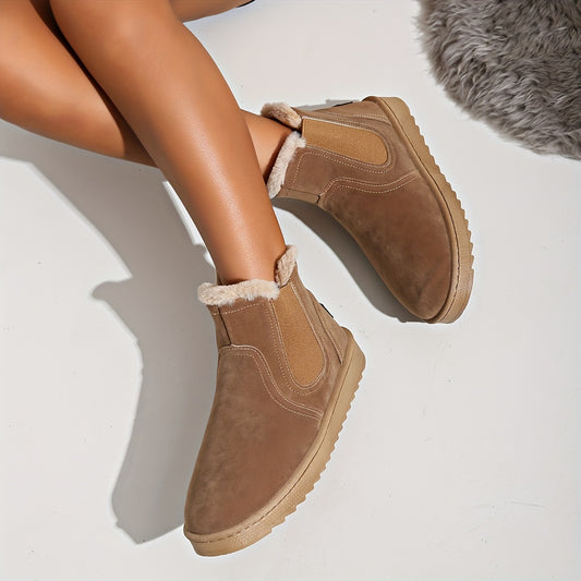 Women's Non slip Snow Boots Warm Thick Bottom Shoes