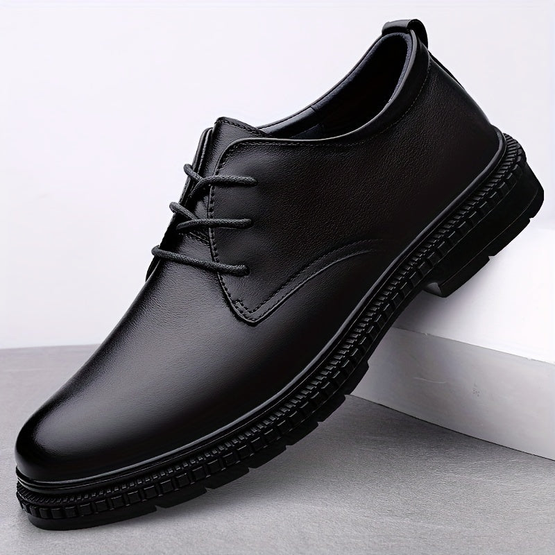 Men's Leather Derby Shoes Wear resistant Non Slip Business